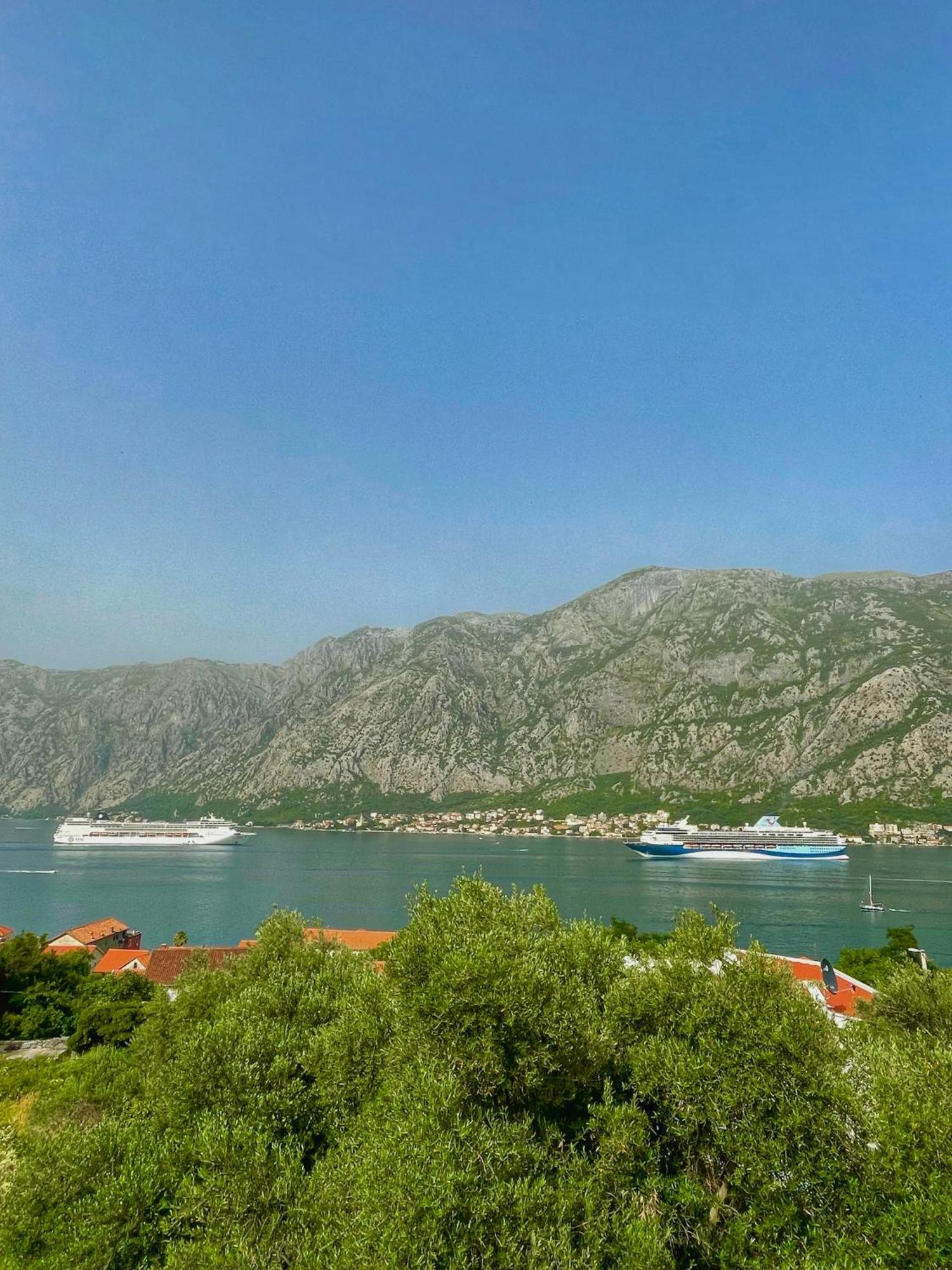 Apartments Krivokapic Prcanj With Bay View Kotor Dış mekan fotoğraf